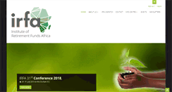 Desktop Screenshot of irf.org.za